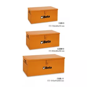   Beta C22BM-O Szerszámláda acéllemezből 850x360x350 mm ÜRES