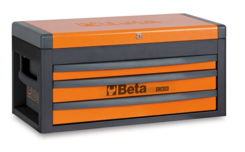 Beta RSC22-O 3 fiókos szerszámosláda ÜRES narancs-fekete
