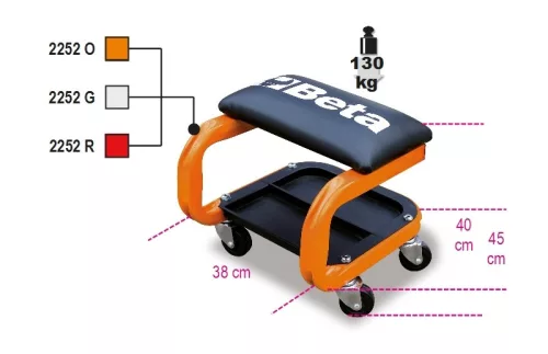 Beta 2252-G Kerekes ülőke