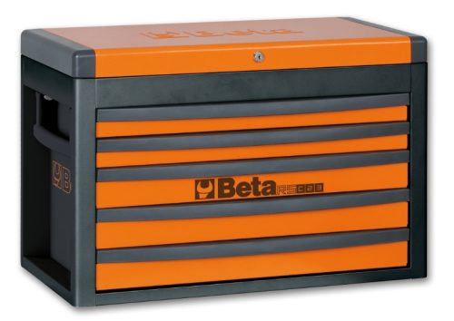 Beta RSC23-O 5 fiókos szerszámosláda ÜRES narancs-fekete