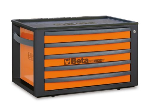 Beta RSC23T-FO 5 fiókos szerszámosláda ÜRES narancs