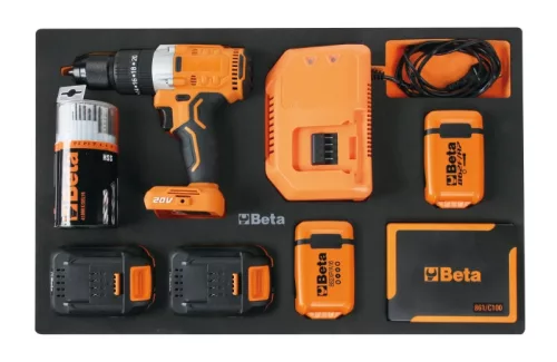 Beta 2400 RSC24A/8-VIL Mobil görgős fülke 8 fiókkal és 411 szerszámból álló választékkal