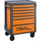 Beta 2400 RSC24/7-VIS Mozgó görgős fülke 7 fiókkal és 224 szerszámkészlettel