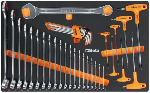 Beta 2400 RSC24/7-VIS Mozgó görgős fülke 7 fiókkal és 224 szerszámkészlettel