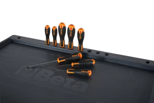 Beta RSC24/5-G 5 fiókos szerszámosláda ÜRES fehér alumínium/antracit