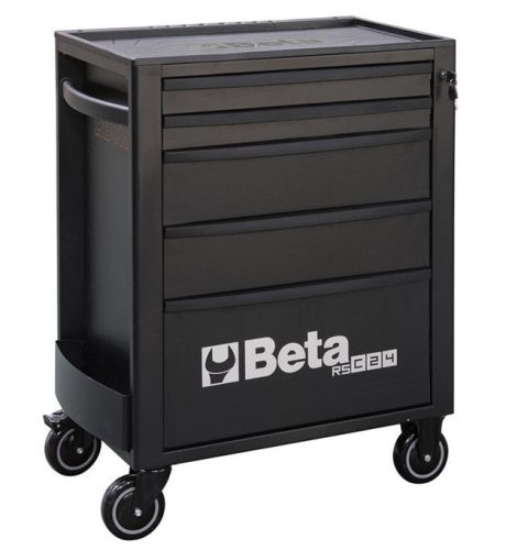 Beta RSC24/5-N 5 fiókos szerszámosláda ÜRES fekete
