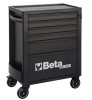 Beta RSC24/6-N 6 fiókos szerszámosláda ÜRES fekete