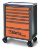 Beta RSC24/7-R 7 fiókos szerszámosláda ÜRES piros/antracit