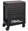 Beta RSC24/7-N 7 fiókos szerszámosláda ÜRES fekete