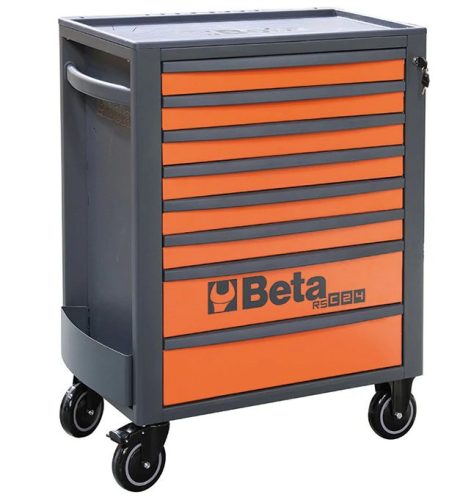 Beta RSC24/8-O 8 fiókos szerszámosláda ÜRES narancs/antracit