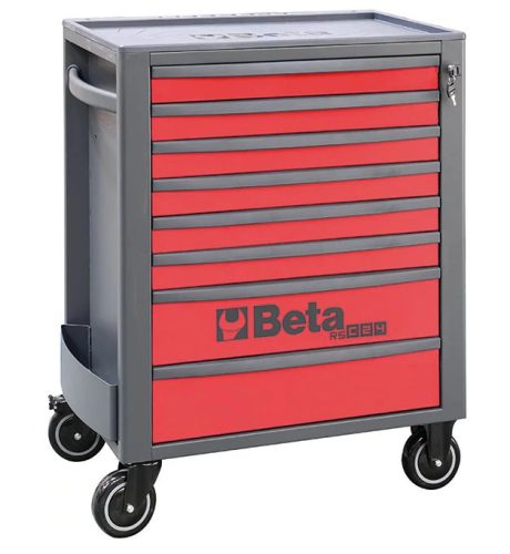 Beta RSC24/8-R 8 fiókos szerszámosláda ÜRES piros/antracit