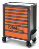 Beta RSC24/8-R 8 fiókos szerszámosláda ÜRES piros/antracit