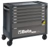 Beta RSC24AXL/7-A 7 fiókos szerszámkocsi borulásgátló rendszerrel, hosszú modell ÜRES antracit