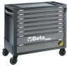 Beta RSC24AXL/8-A 8 fiókos szerszámkocsi borulásgátló rendszerrel, hosszú modell ÜRES antracit