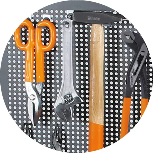 Beta RSC24AXLP/PF Perforált szerszámtartó panel konzollal a Beta RSC24AXLP/7 szerszámkocsihoz