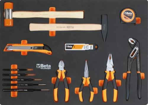 Beta BW C04BOX-A VU 6 fiókos szerszámkocsi 196 darabos szerszámkészlettel