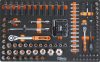 Beta BW 2400S-G7/E-S 7 fiókos szerszámkocsi 240 darabos szerszámkészlettel szürke