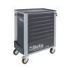 Beta BW 2400S-G8/E-L 8 fiókos szerszámkocsi 398 darabos szerszámkészlettel szürke