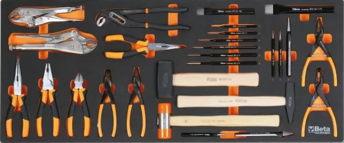 Beta BW 2400S-XLG9/E-XXL Worker 9 fiókos szerszámkocsi 716 darabos szerszámkészlettel