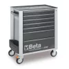 Beta BW 2400S-G7/AUTO Worker 7 fiókos szerszámkocsi 262 darabos szerszámkészlettel
