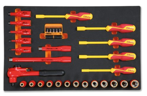 Beta M110 Habszivacs tálca elektrotechnikai karbantartáshoz, szigetelt szerszámokkal, 1 000V