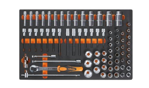 Beta M120 Habszivacs tálca 1/2”-os dugókulccsal és tartozékokkal
