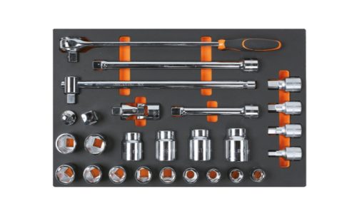 Beta M126 Habszivacs tálca 3/4”-os dugókulccsal és tartozékokkal
