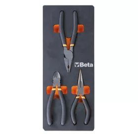 Beta M133 Habszivacs tálca lapos- és csípőfogókkal