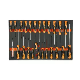   Beta M195 Habszivacs tálca BetaGrip csavarhúzókkal hasított fejű, Phillips® és Torx® csavarokhoz