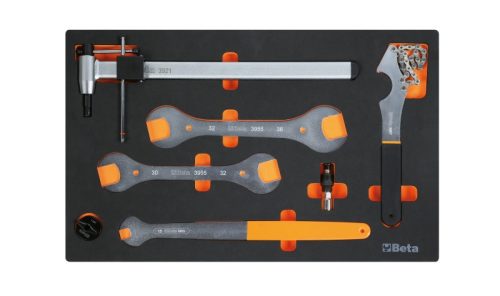 Beta M401 Habszivacs tálca kerékpárszerelő szerszámokkal