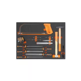   Beta MB59 Habszivacs tálca beütő szerszámokkal, reszelőkkel és vágószerszámokkal és mérőeszközökkel