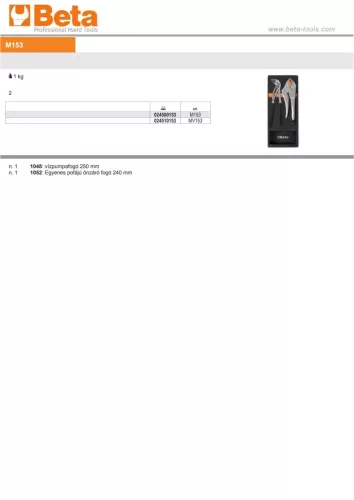 Beta MV154 Habszivacs tálca ÜRES