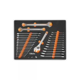 Beta MM26 EVA habszivacs tálca csillag-villáskulcsokkal