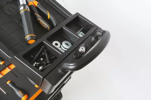 Beta C27S-R Szerszámkocsi összecsukható ÜRES piros