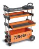 Beta 2700S-O/VU Összecsukható szerszámos kocsi kültéri munkákhoz, 100 szerszámmal