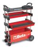 Beta 2700S-G/VU Összecsukható szerszámkocsi kültéri munkákhoz, 100 szerszámmal