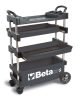 Beta 2700S-G/VU Összecsukható szerszámkocsi kültéri munkákhoz, 100 szerszámmal