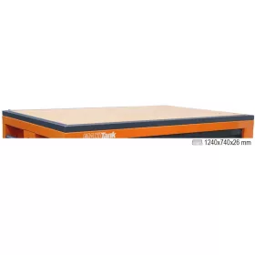   Beta 3000M/PLM Fa munkalap a C30M-hez furatokkal a satu rögzítéséhez (1599F/150) ÜRES