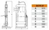 Beta 3027N/20 Hidraulikus asztali prés mozgó dugattyúval 20t