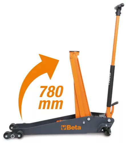 Beta 3030H/2T Magas hidraulikus emelő, 2 t, 6 kerékkel