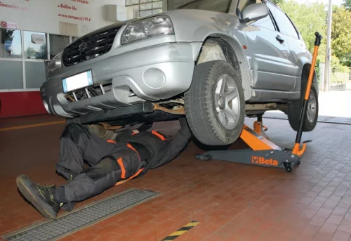 Beta 3030H/2T Magas hidraulikus emelő, 2 t, 6 kerékkel