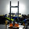 Beta 3072N Motorkerékpár hátsó lengéscsillapító szerelőpad, kézi szereléshez