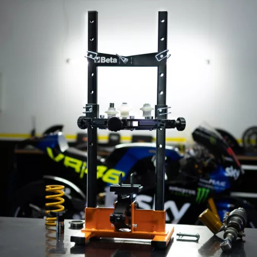 Beta 3072N Motorkerékpár hátsó lengéscsillapító szerelőpad, kézi szereléshez