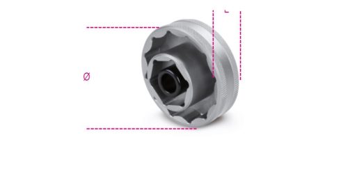 Beta 3075B 55 Sokszögű dugókulcs DUCATI kerékagy anyához 55mm