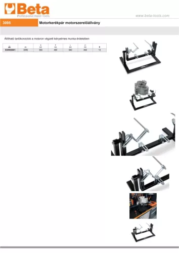 Beta 3095 Motorkerékpár motorszerelőállvány