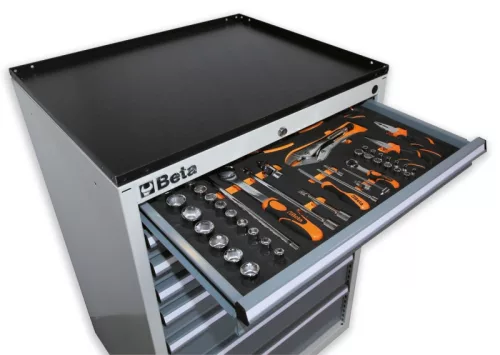 Beta C35/8GM 8 fiókos, ipari, rögzített szerszámszekrény ÜRES