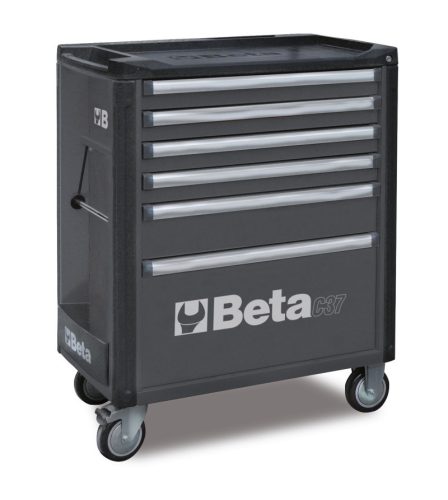 Beta C37/6-G 6 fiókos szerszámkocsi ÜRES szürke