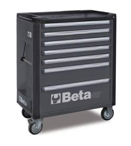 Beta C37/7-O 7 fiókos szerszámkocsi ÜRES narancs