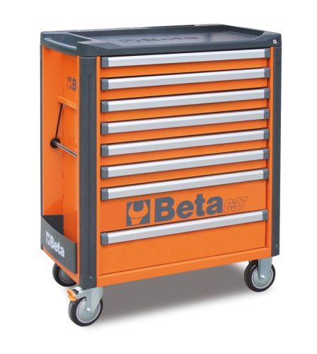 Beta C37/8-O 8 fiókos szerszámkocsi ÜRES narancs