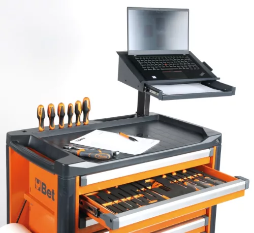 Beta C37/8-G 8 fiókos szerszámkocsi ÜRES szürke